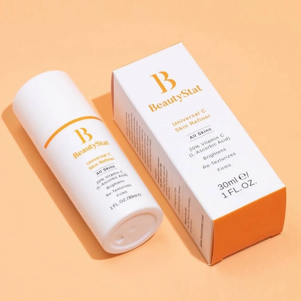BeautyStat Universal C Skin Refiner - White and Orange- Brand New In Box